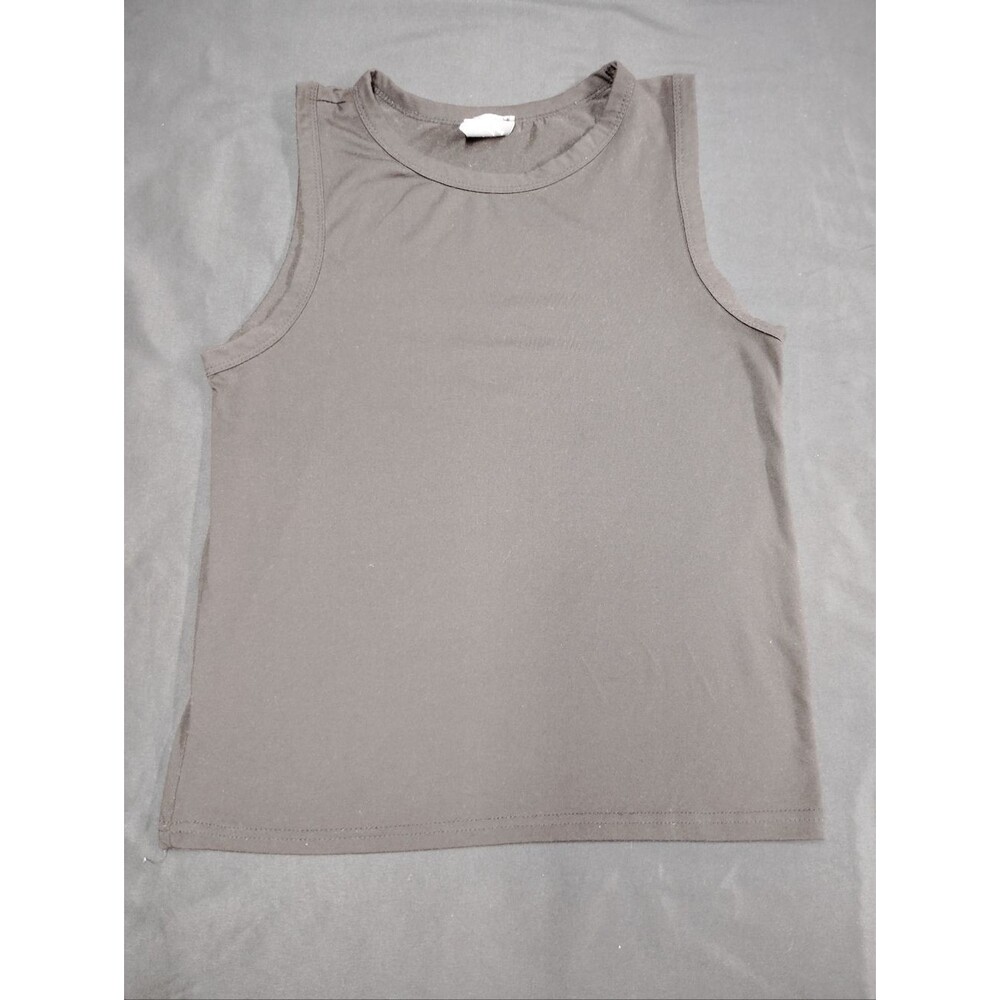 Olivia Rae Black Sleeveless Fitted Tank Top
